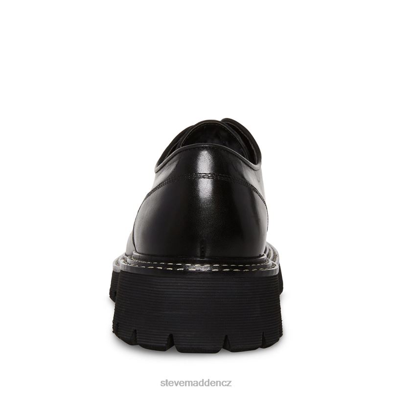 obuv Černá kůže LR2BN993 muži Steve Madden zylen