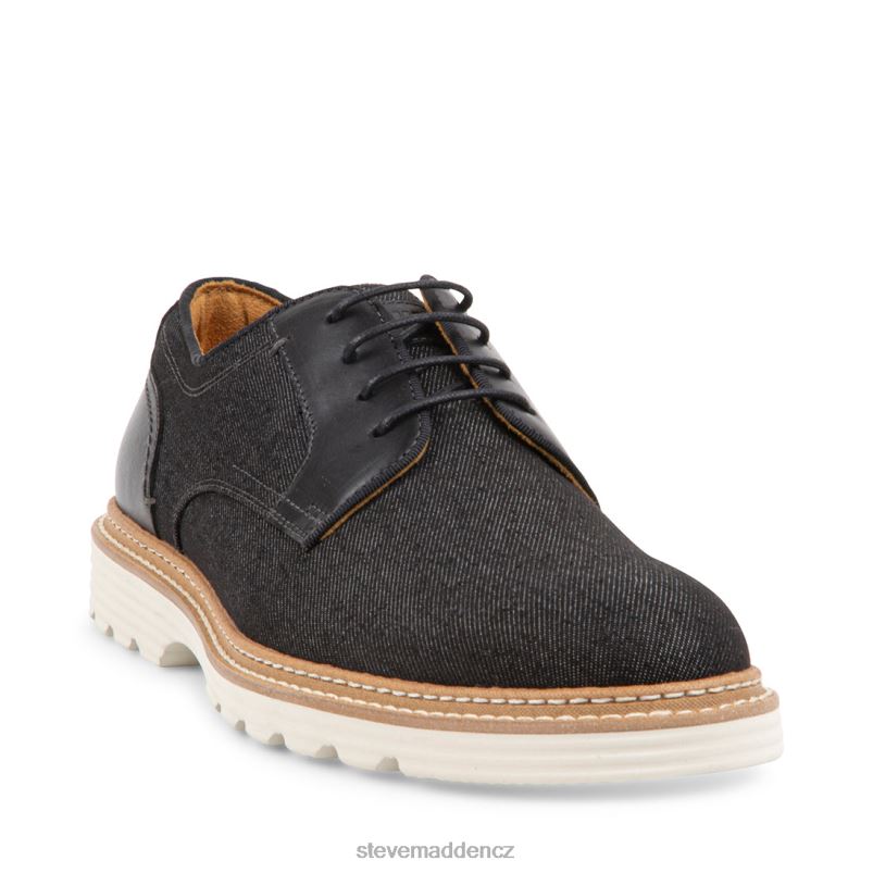 obuv černá látka LR2BN1031 muži Steve Madden curie