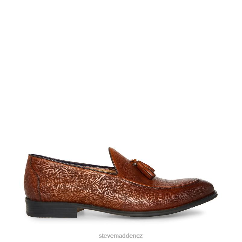 obuv hnědá kůže LR2BN1018 muži Steve Madden paen