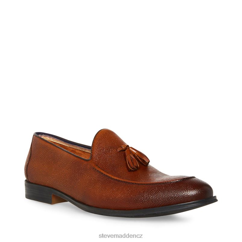 obuv hnědá kůže LR2BN1018 muži Steve Madden paen