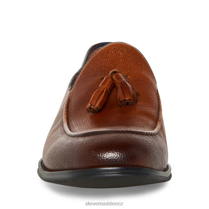 obuv hnědá kůže LR2BN1018 muži Steve Madden paen