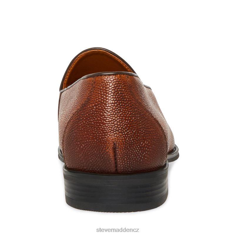obuv hnědá kůže LR2BN1018 muži Steve Madden paen