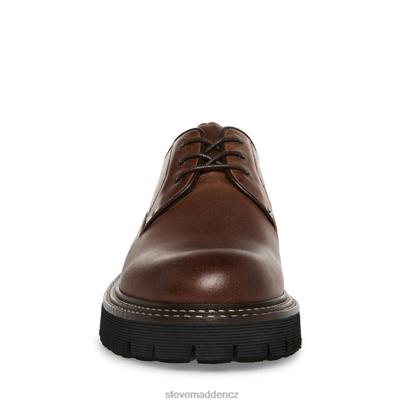 obuv hnědá kůže LR2BN1029 muži Steve Madden zylen