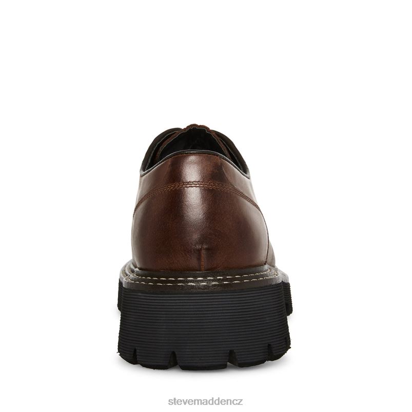 obuv hnědá kůže LR2BN1029 muži Steve Madden zylen