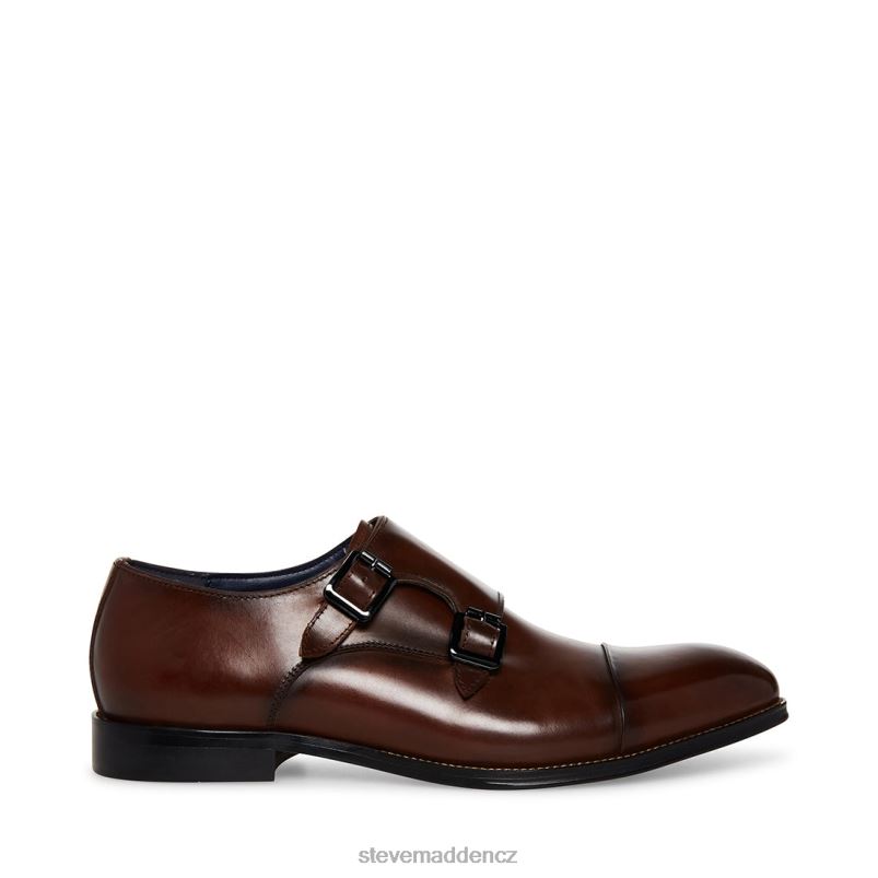 obuv hnědá kůže LR2BN997 muži Steve Madden zaven