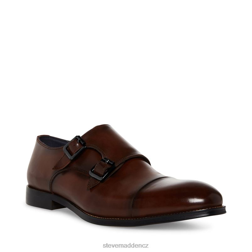 obuv hnědá kůže LR2BN997 muži Steve Madden zaven