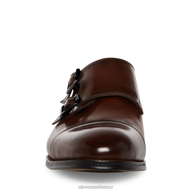 obuv hnědá kůže LR2BN997 muži Steve Madden zaven