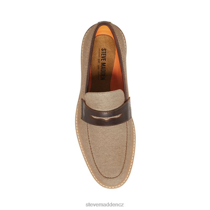 obuv khaki paráda LR2BN1016 muži Steve Madden ewald ric