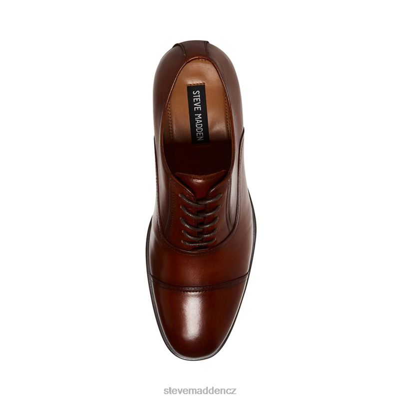 obuv koňaková kůže LR2BN1028 muži Steve Madden Princeton