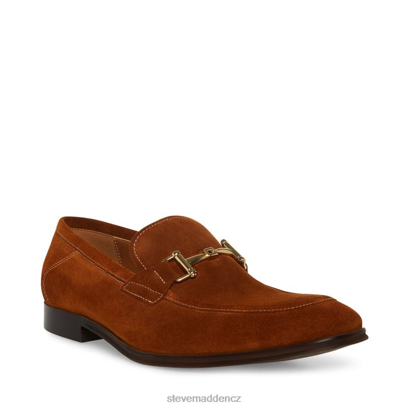 obuv koňakový semiš LR2BN1009 muži Steve Madden archee