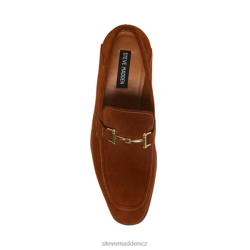 obuv koňakový semiš LR2BN1009 muži Steve Madden archee