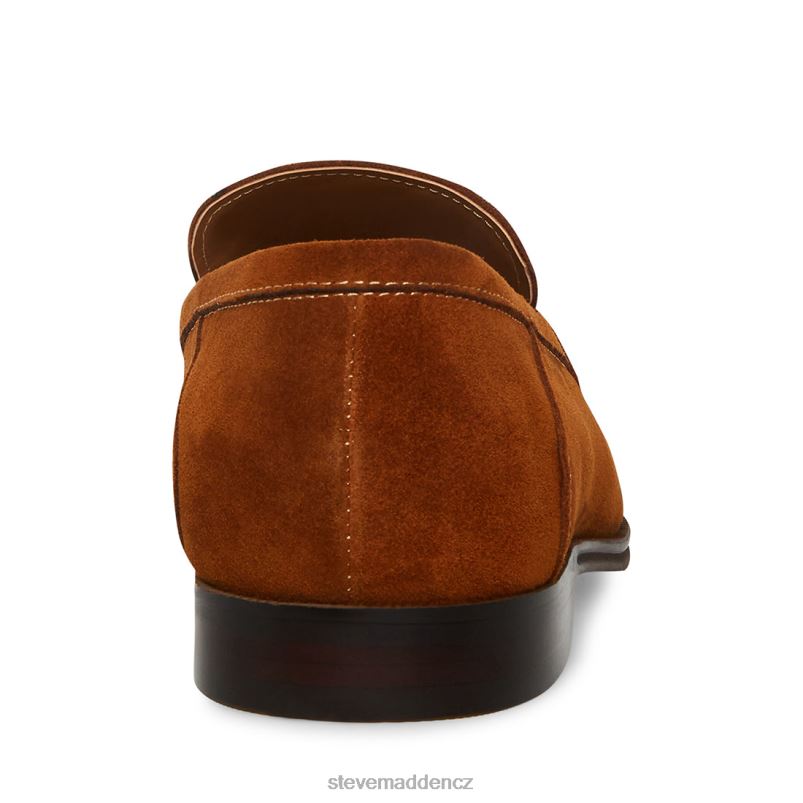 obuv koňakový semiš LR2BN1009 muži Steve Madden archee