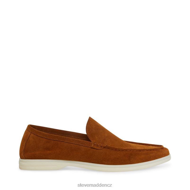 obuv koňakový semiš LR2BN994 muži Steve Madden skřivan