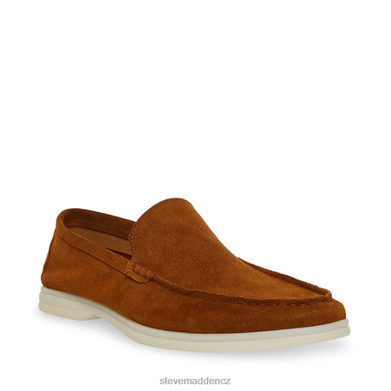obuv koňakový semiš LR2BN994 muži Steve Madden skřivan