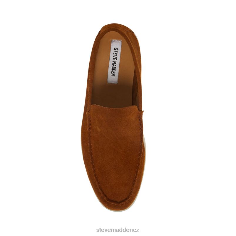obuv koňakový semiš LR2BN994 muži Steve Madden skřivan