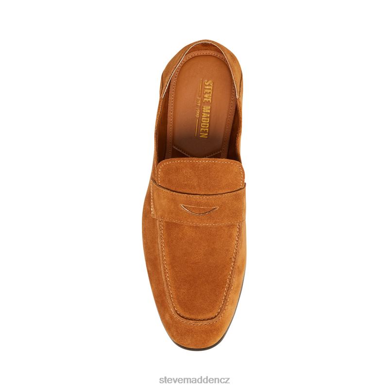 obuv žlutohnědý semiš LR2BN991 muži Steve Madden eddyson