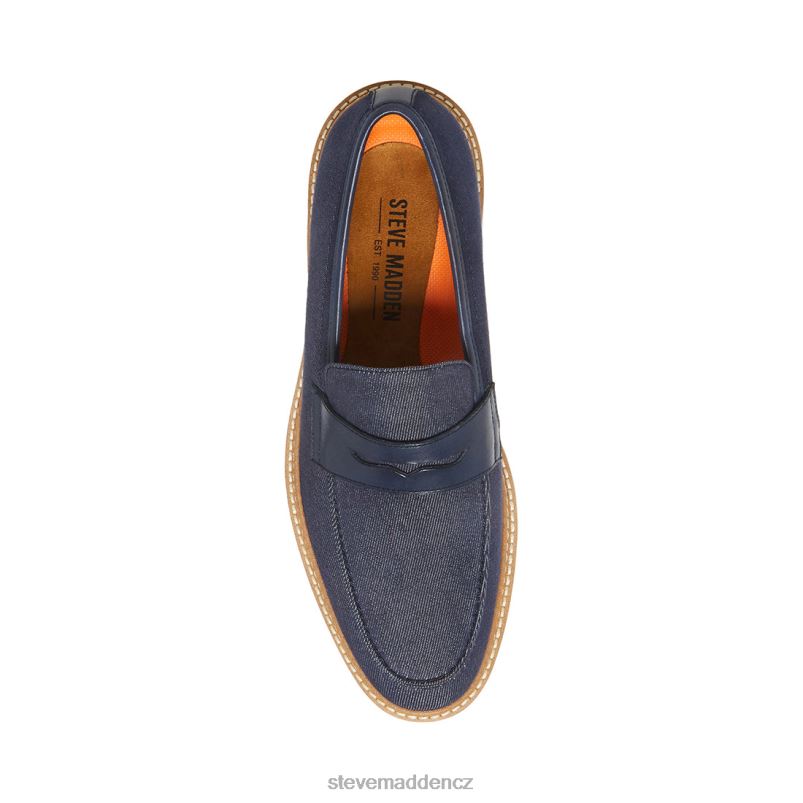 obuv námořnická látka LR2BN1008 muži Steve Madden ewald