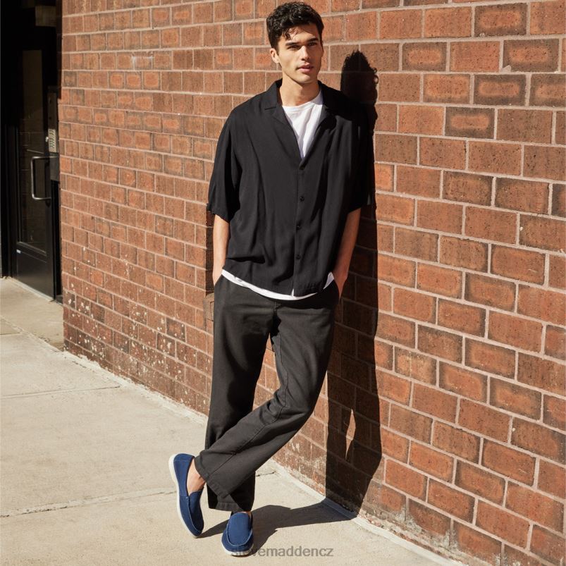 obuv námořnický semiš LR2BN995 muži Steve Madden skřivan