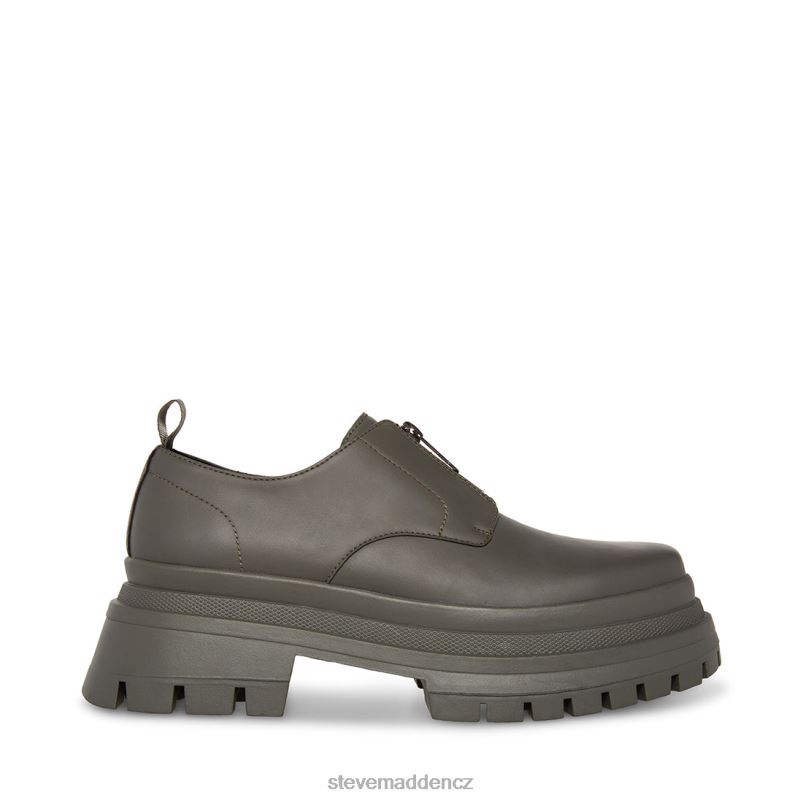 obuv světle šedá LR2BN1034 muži Steve Madden zip