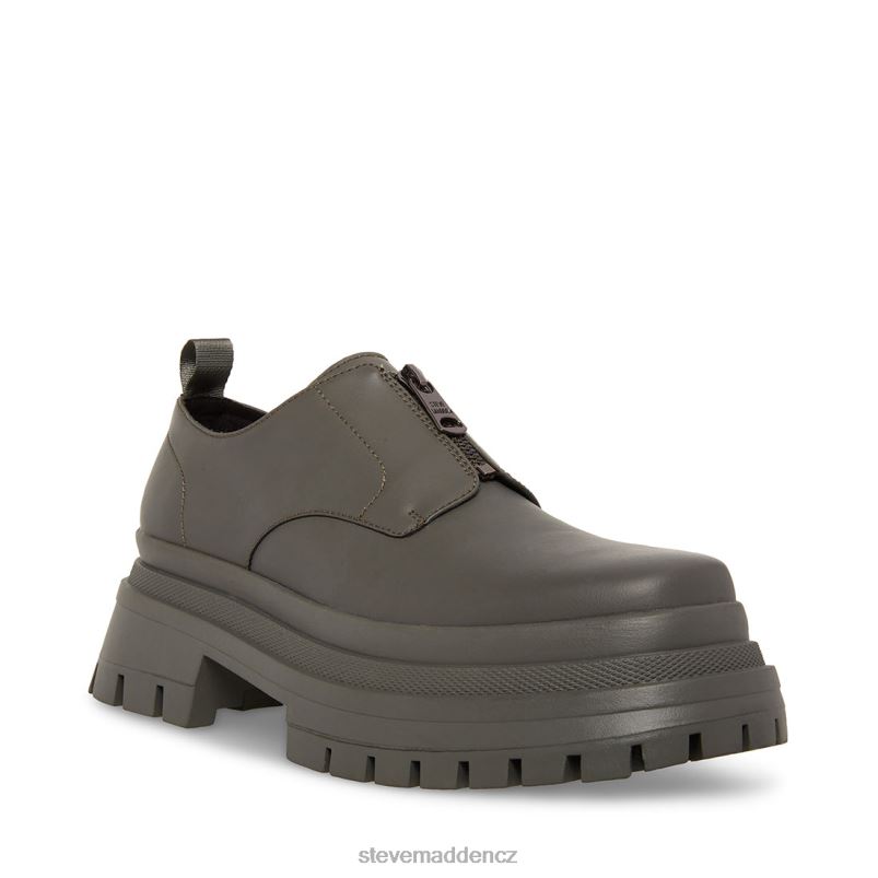 obuv světle šedá LR2BN1034 muži Steve Madden zip