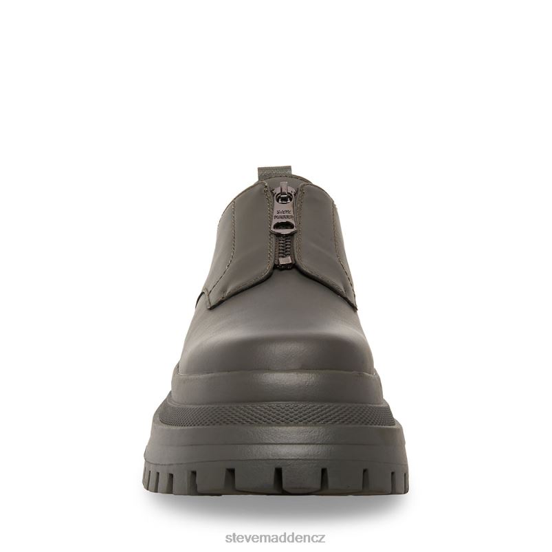 obuv světle šedá LR2BN1034 muži Steve Madden zip