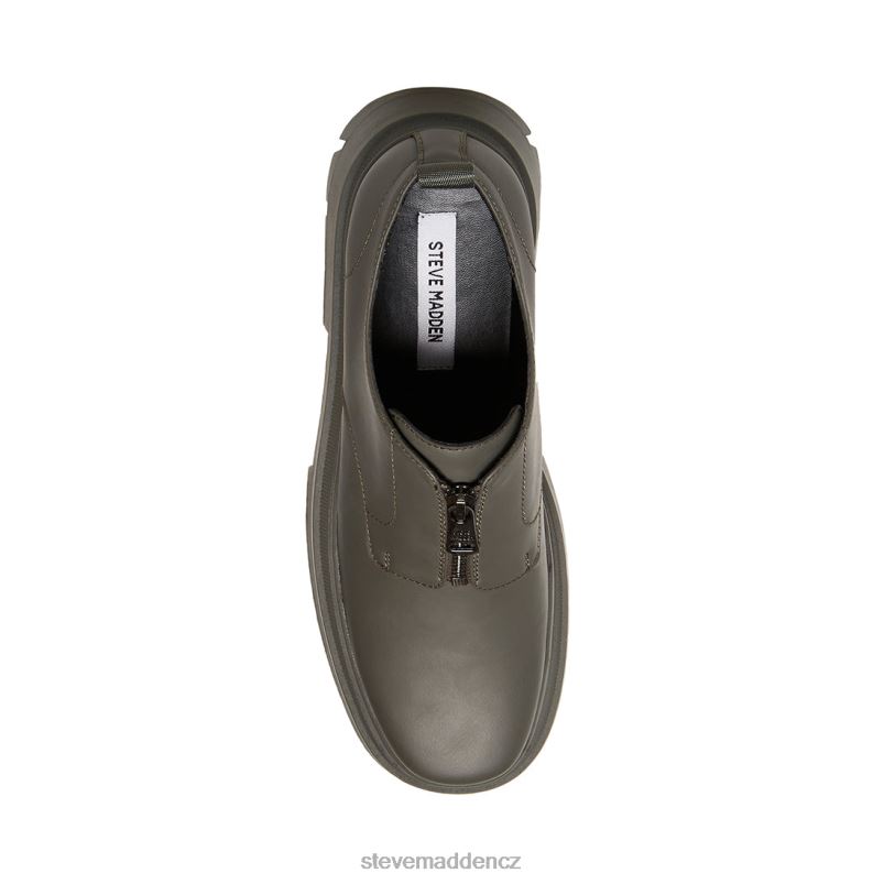 obuv světle šedá LR2BN1034 muži Steve Madden zip