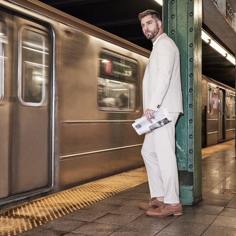 obuv tříslová kůže LR2BN1026 muži Steve Madden kación