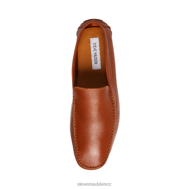 obuv tříslová kůže LR2BN986 muži Steve Madden bergamo