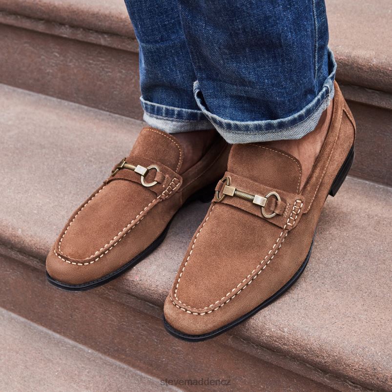 obuv tabákový semiš LR2BN1014 muži Steve Madden gadi