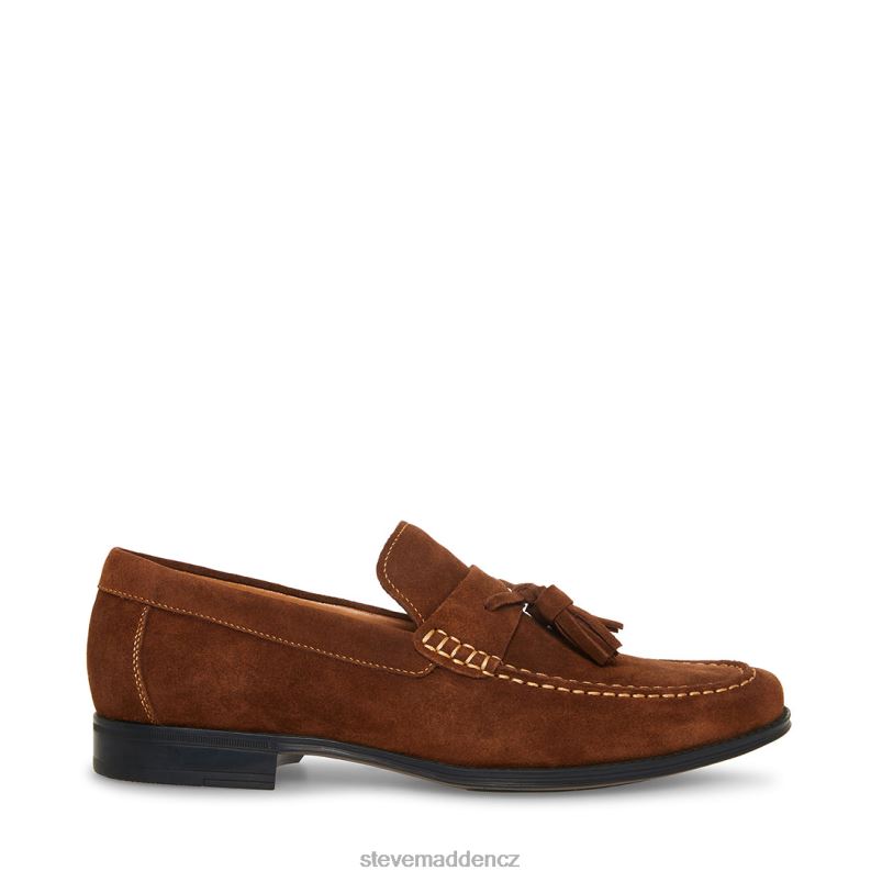 obuv tabákový semiš LR2BN1015 muži Steve Madden gollie