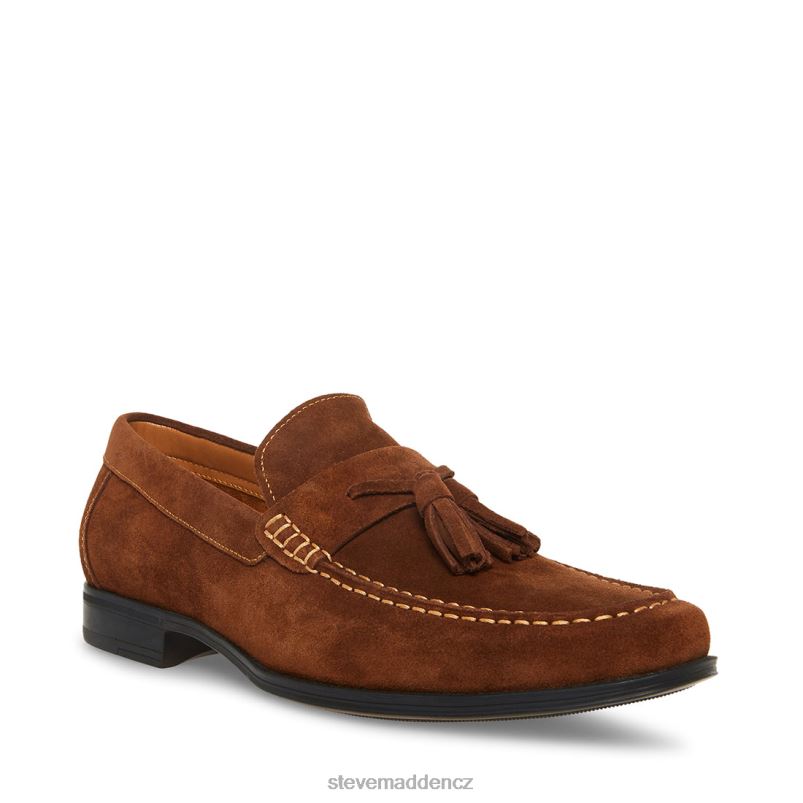 obuv tabákový semiš LR2BN1015 muži Steve Madden gollie