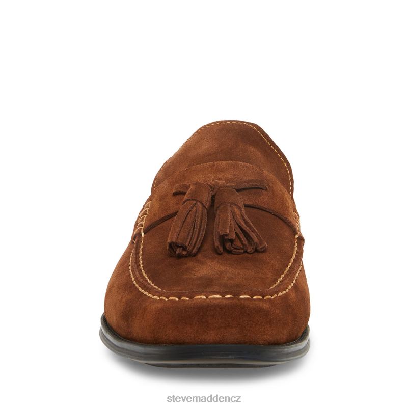 obuv tabákový semiš LR2BN1015 muži Steve Madden gollie
