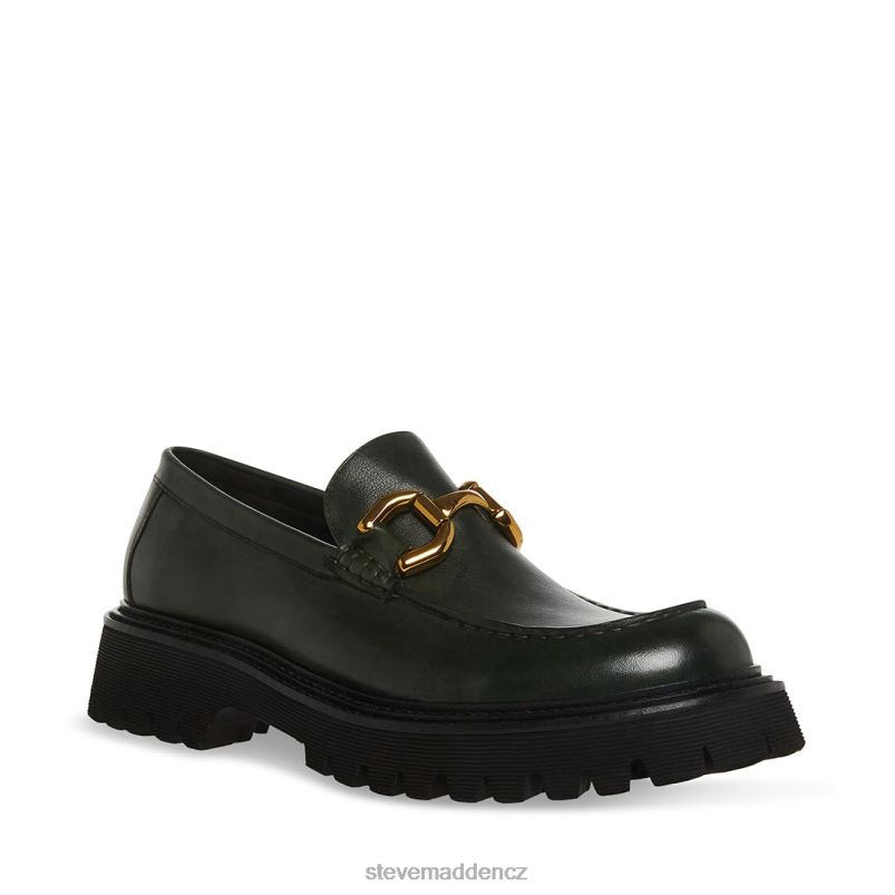 obuv zelená kůže LR2BN1013 muži Steve Madden zylo