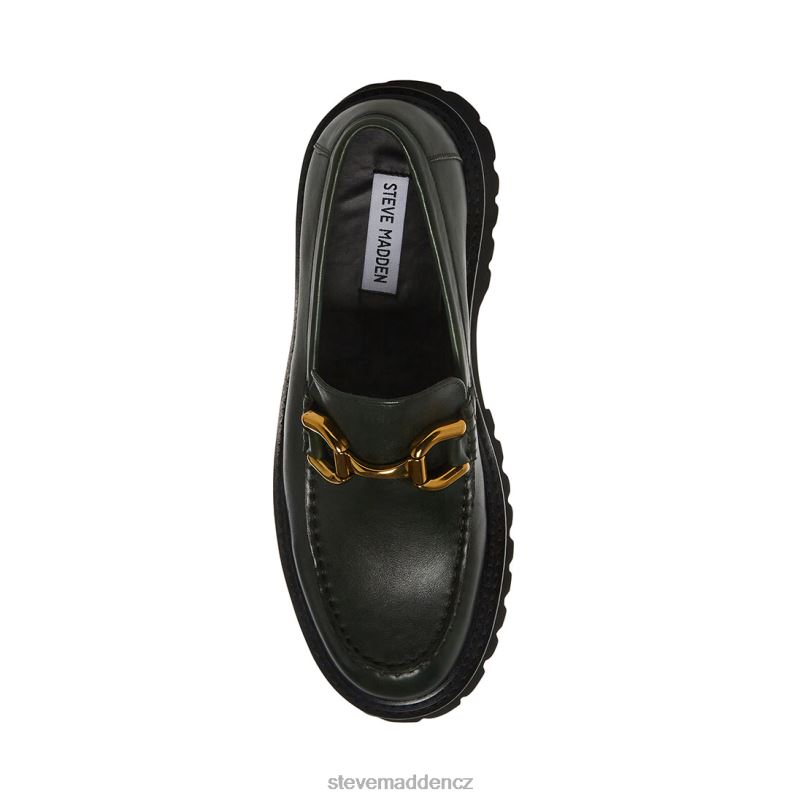 obuv zelená kůže LR2BN1013 muži Steve Madden zylo