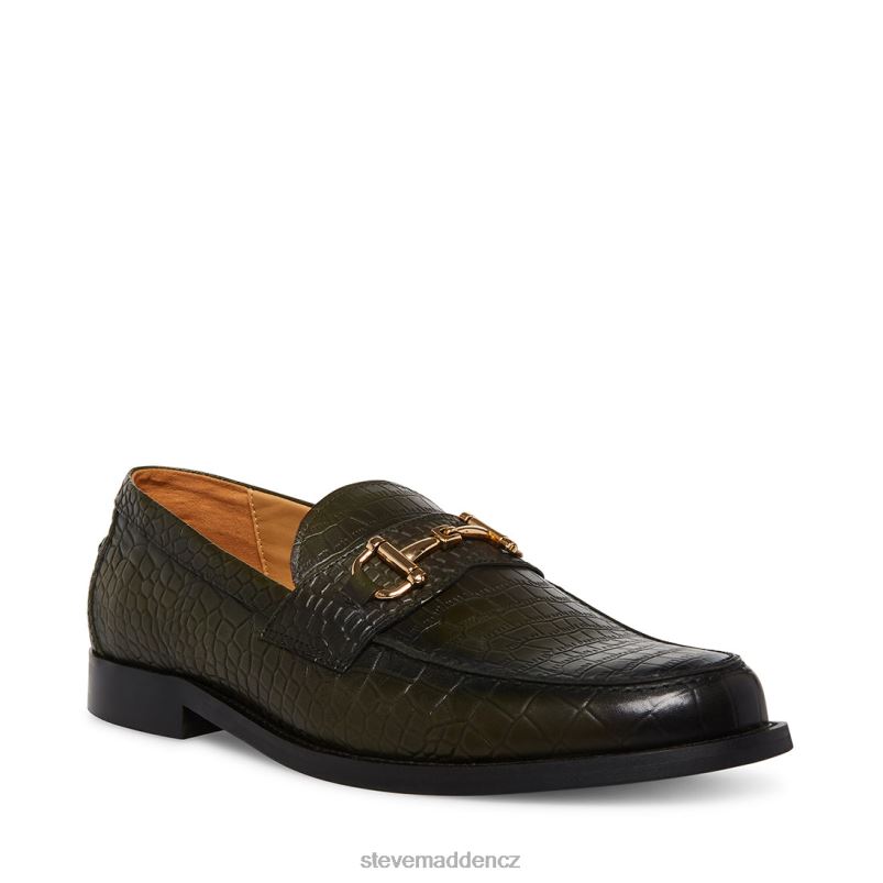 obuv zelený krokodýl LR2BN1043 muži Steve Madden Wallace