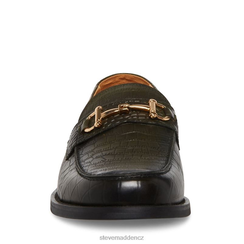 obuv zelený krokodýl LR2BN1043 muži Steve Madden Wallace