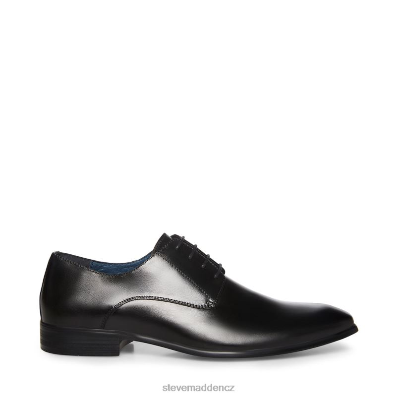 obuv Černá kůže LR2BN1052 muži Steve Madden beaux
