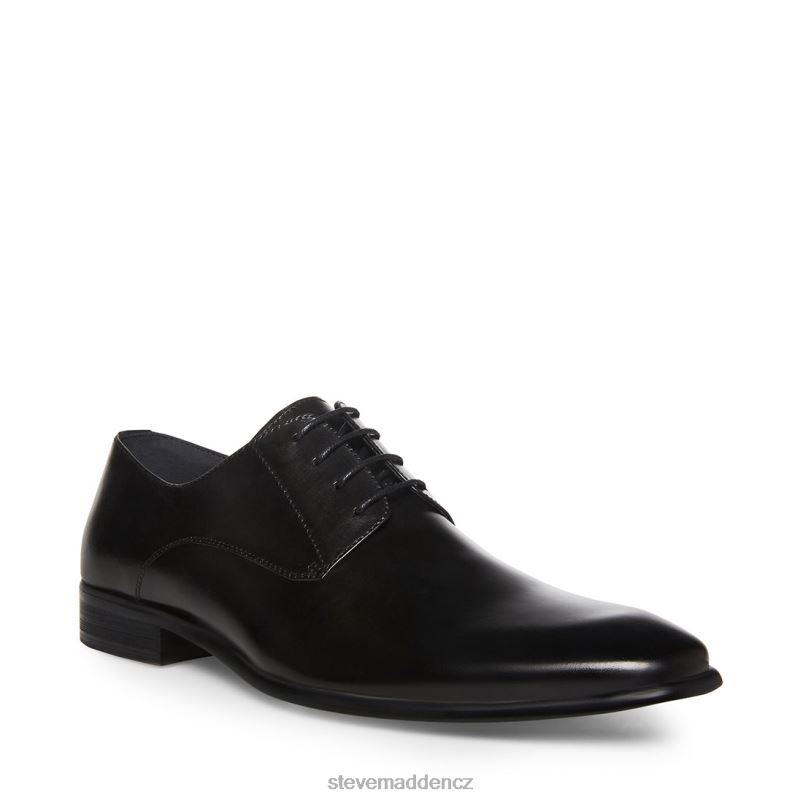 obuv Černá kůže LR2BN1052 muži Steve Madden beaux