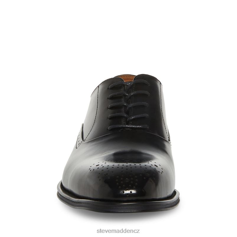 obuv Černá kůže LR2BN1055 muži Steve Madden zate
