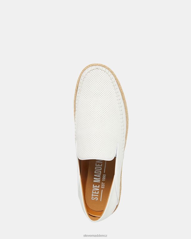 obuv bílá kůže LR2BN1070 muži Steve Madden caydenn