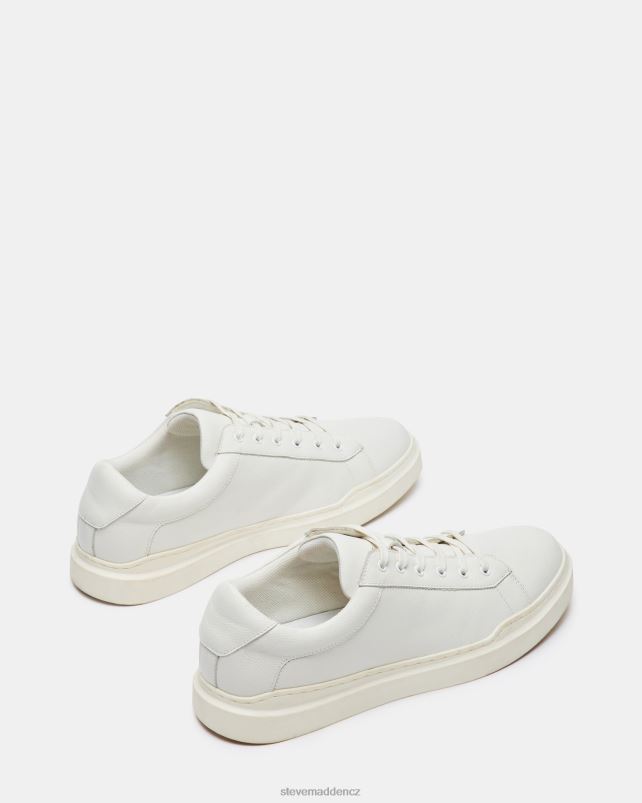 obuv bílá kůže LR2BN896 muži Steve Madden tilton