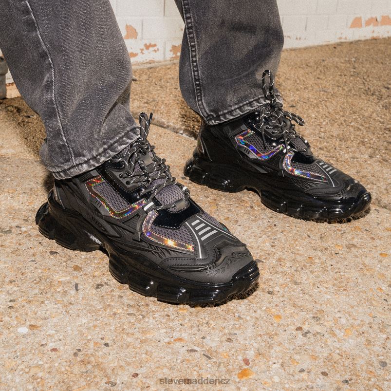 obuv Černá LR2BN887 muži Steve Madden kvantová
