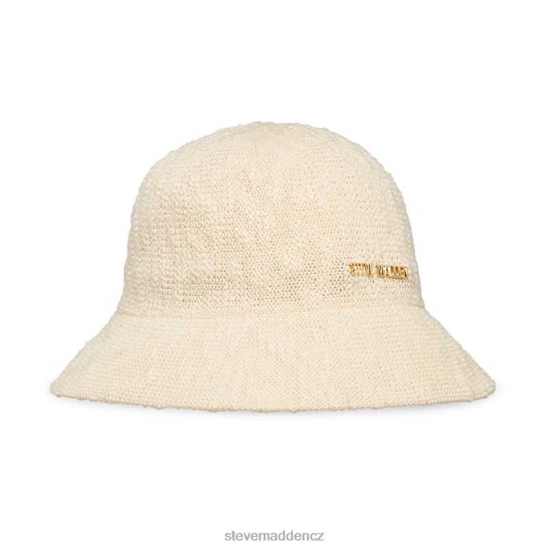 doplněk krém LR2BN874 unisex Steve Madden čepice z tvarované poly příze