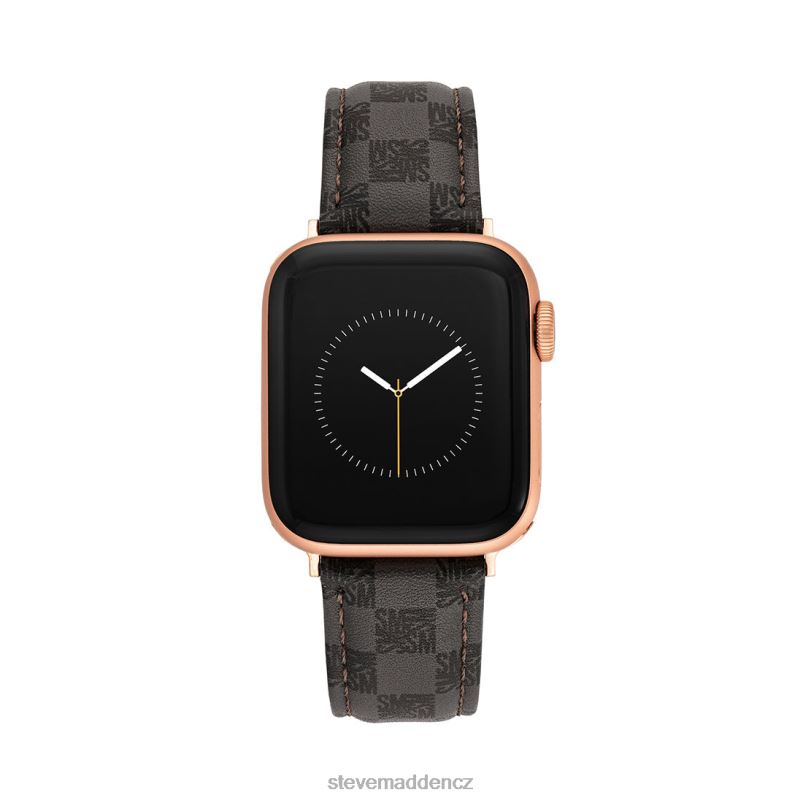 doplněk Šedá LR2BN842 unisex Steve Madden Pásek hodinek s logem Apple Watch 38-40 mm