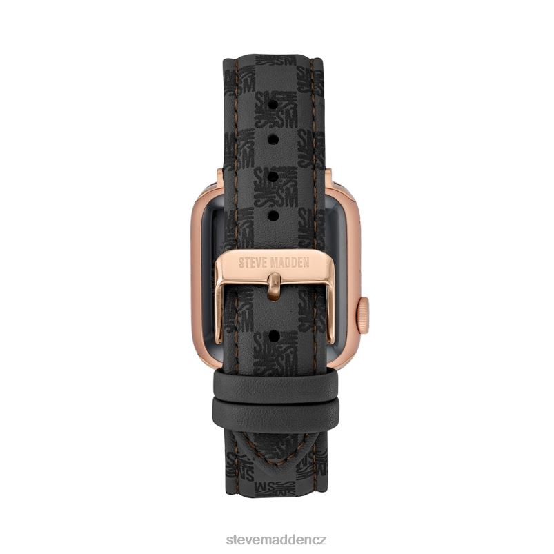 doplněk Šedá LR2BN842 unisex Steve Madden Pásek hodinek s logem Apple Watch 38-40 mm