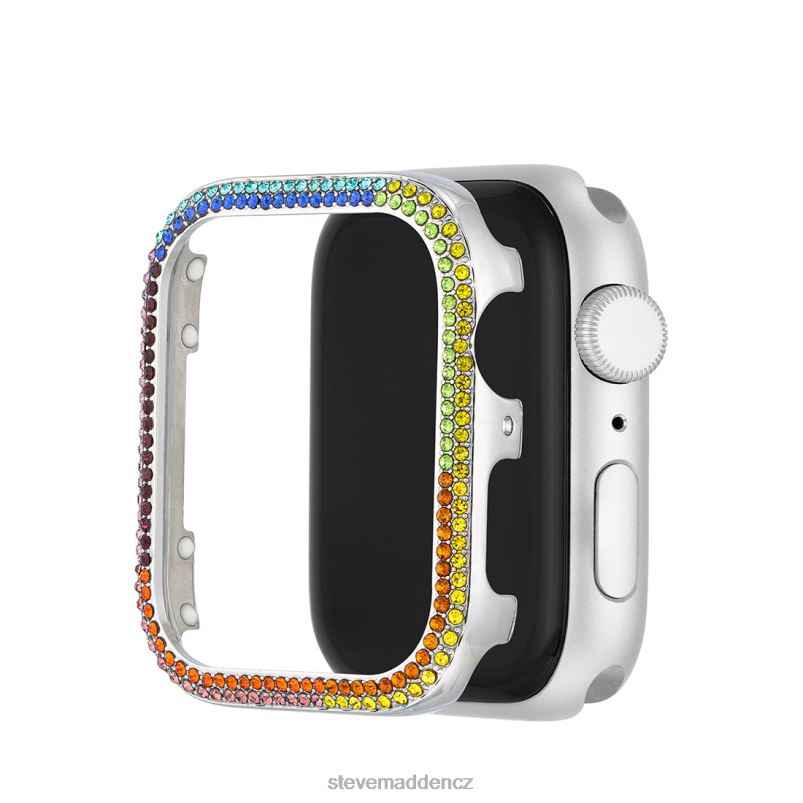 doplněk stříbrná multi LR2BN843 unisex Steve Madden nárazník Apple Watch 42-44mm