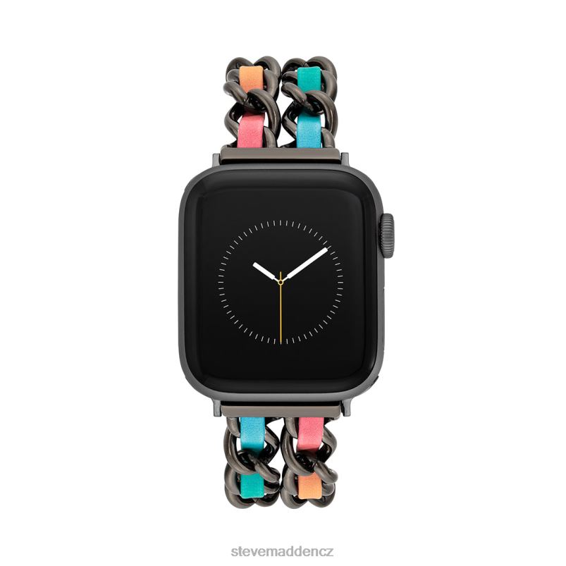 doplněk vícenásobné LR2BN855 unisex Steve Madden Pásek na hodinky Apple Watch 42-44 mm