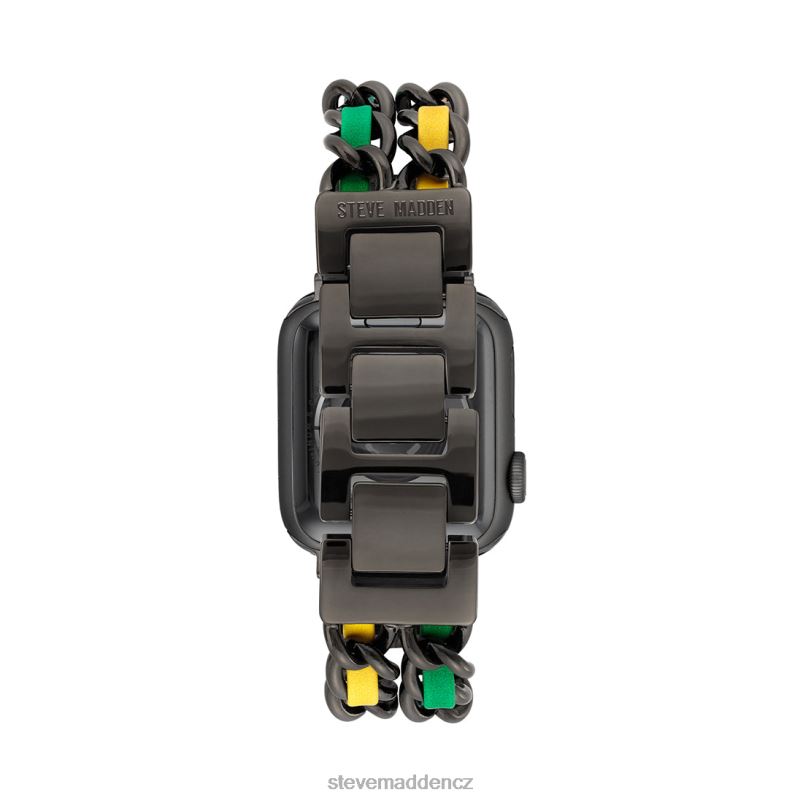 doplněk vícenásobné LR2BN855 unisex Steve Madden Pásek na hodinky Apple Watch 42-44 mm
