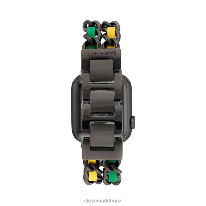 doplněk vícenásobné LR2BN856 unisex Steve Madden Pásek na hodinky Apple Watch 38-40 mm