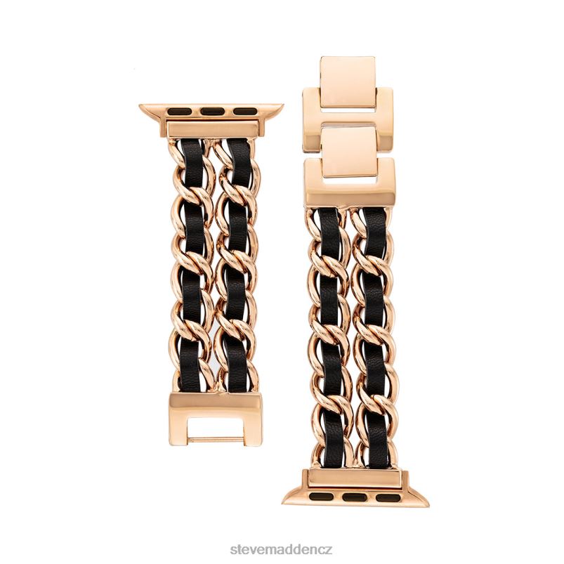 doplněk zlato LR2BN827 unisex Steve Madden Pásek na hodinky Apple Watch 42-44 mm